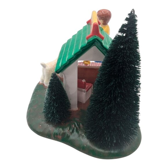 Department 56 " Ben & Buddy's Lemonade Stand " #55144 Snow Village 2001 Dog - Picture 3 of 10